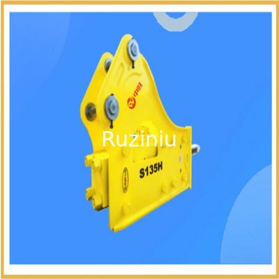 مطرقة تكسير هيدروليكية بقضيب 135 بت SYB80 من النوع الثلاثي لـ SY195 / 205 / SY215