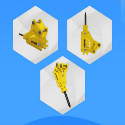 SYB40 حفارة قطع غيار مطرقة سحق هيدروليكي لـ SY55 / 60