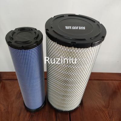 SW155 مجموعة فلتر الهواء حفارة بعجلات 60222812/60222811