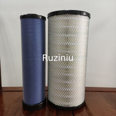 SW155 مجموعة فلتر الهواء حفارة بعجلات 60222812/60222811