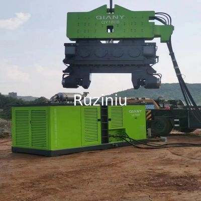 مطرقة اهتزازية هيدروليكية 580KN T نوع محرك كومة اهتزازي هيدروليكي