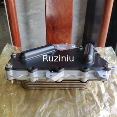 4133Y042 Perkins Engine Parts Oil Radiator / Cooler Assembly For C7.1 C6.6