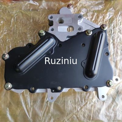 4133Y042 Perkins Engine Parts Oil Radiator / Cooler Assembly For C7.1 C6.6